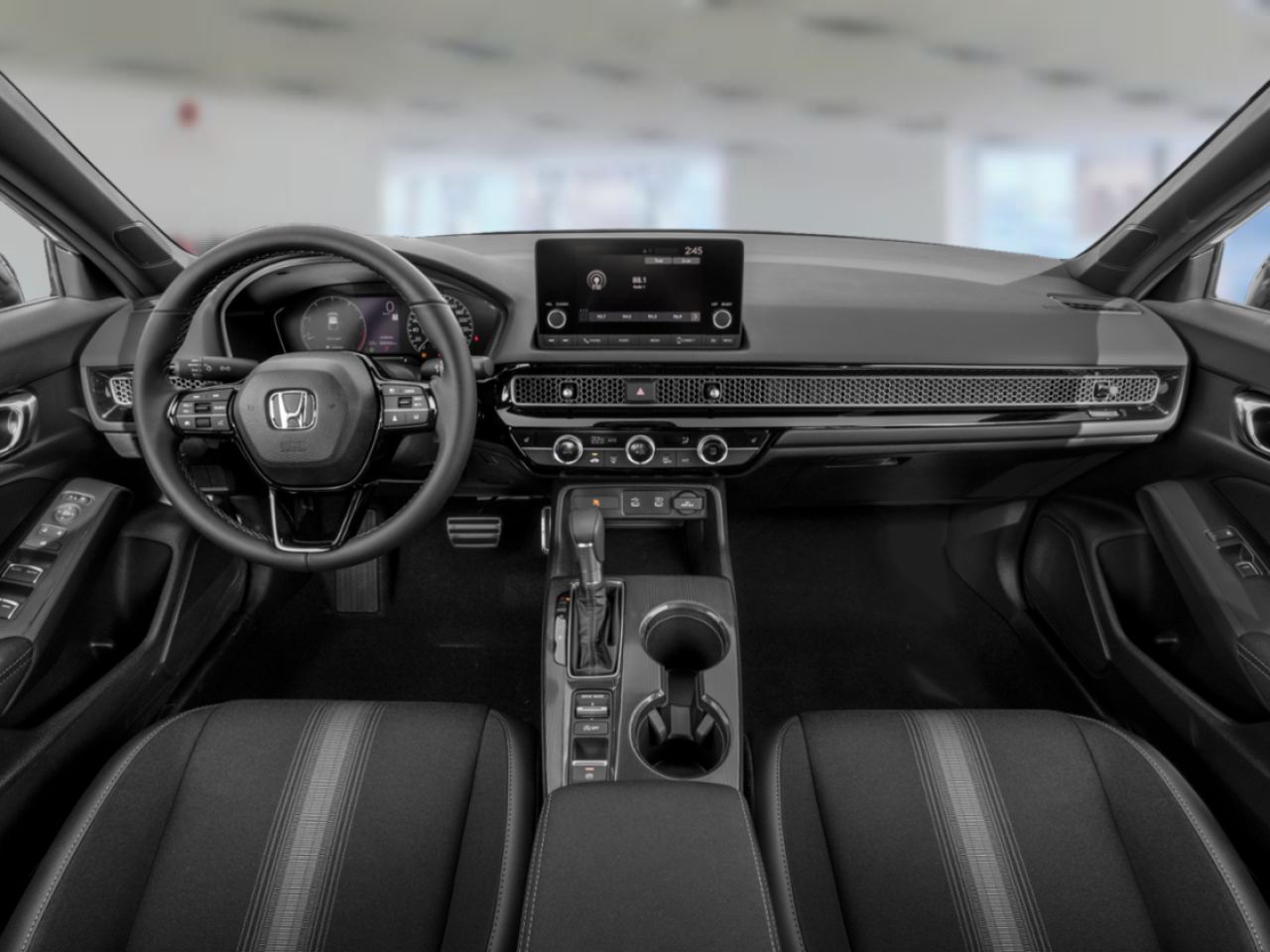 2025 HONDA Civic Hatchback Platinum White Pearl L&eacute;vis - photo #10
