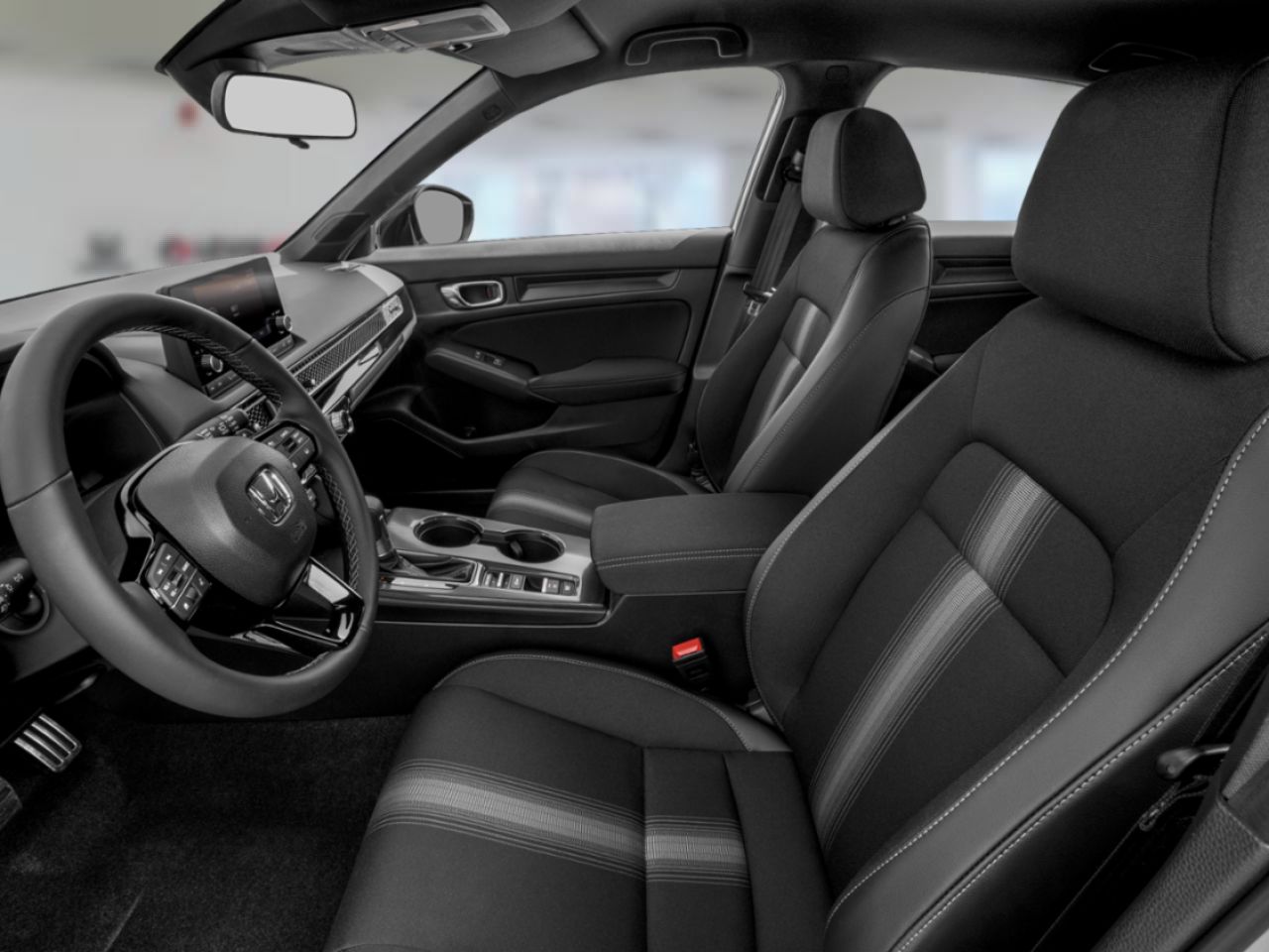 2025 HONDA Civic Hatchback Platinum White Pearl L&eacute;vis - photo #3