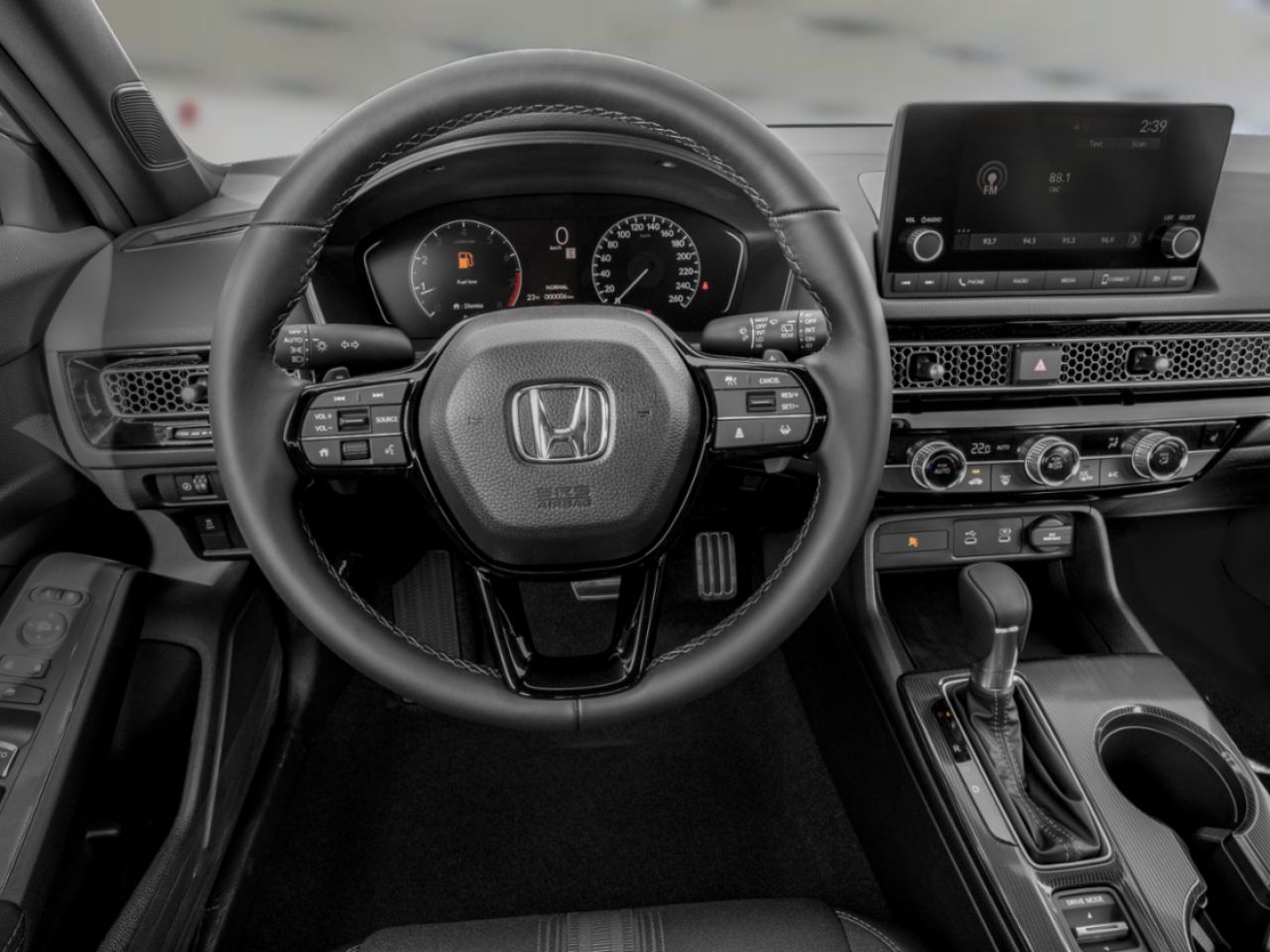 2025 HONDA Civic Hatchback Platinum White Pearl L&eacute;vis - photo #11