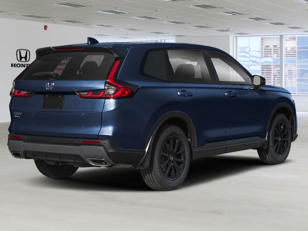 2026 Honda CR-V hybride EX-L Traction Int&eacute;grale Blue Gatineau - photo #2