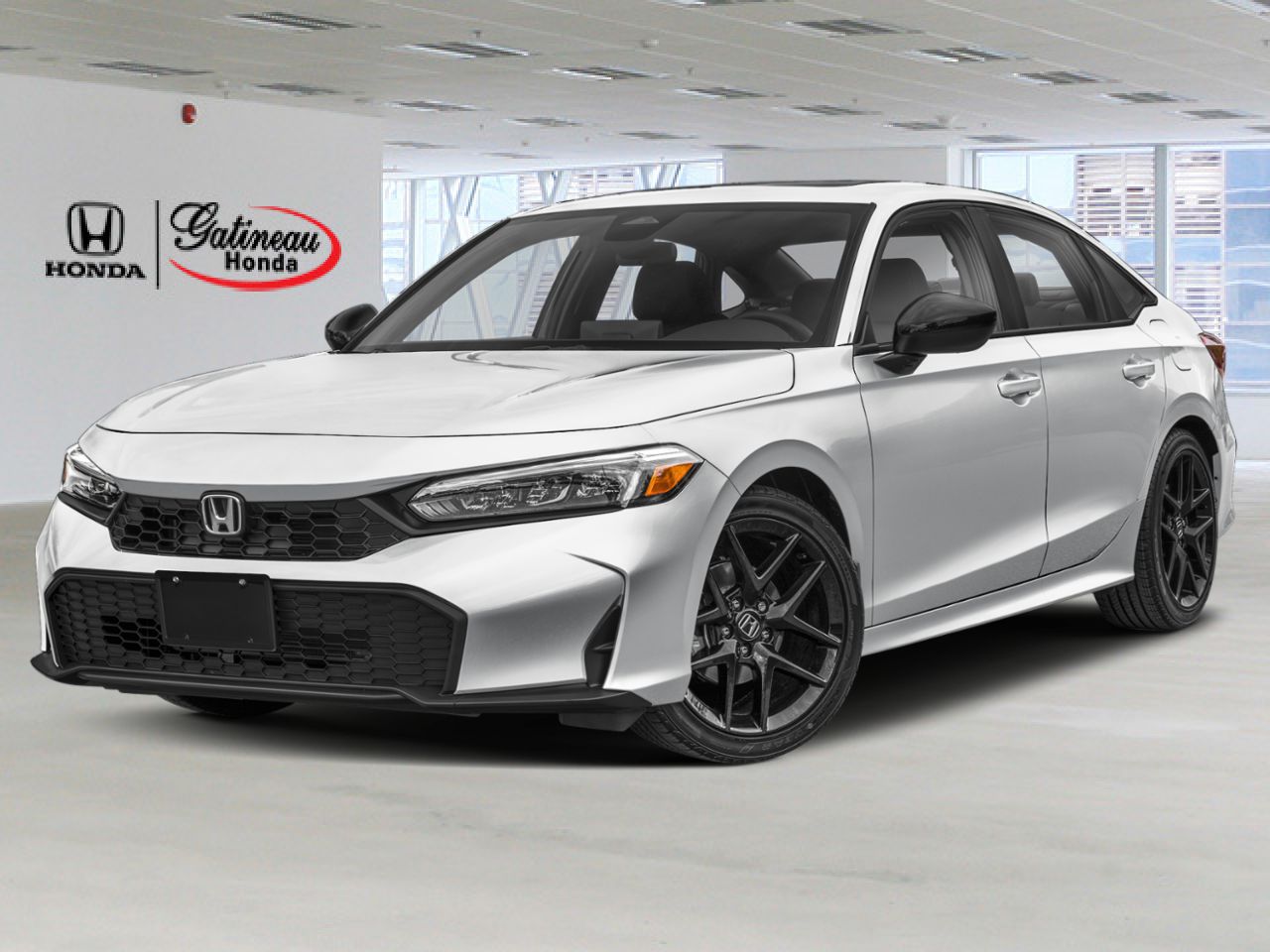 2026 Honda Civic Sedan White Gatineau - photo #0