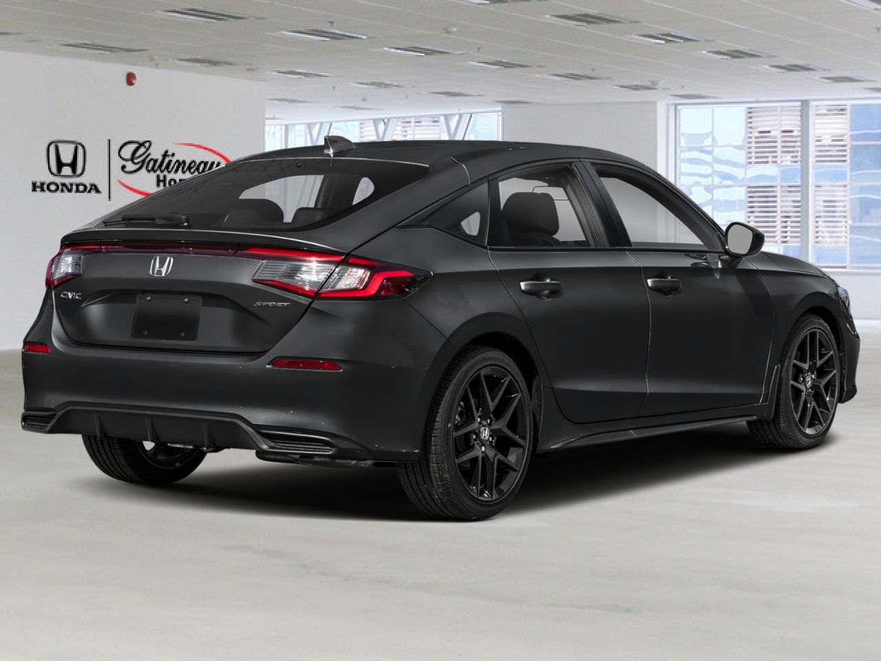 Honda Civic Hayon Sport CVT 2026 Noir Gatineau - photo #1
