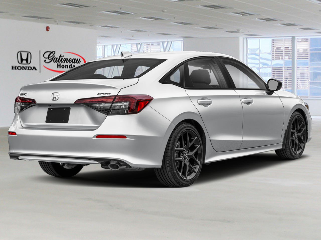 2026 Honda Civic Sedan White Gatineau - photo #1