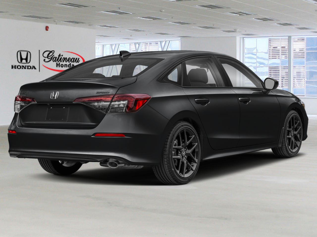 Honda Civic Berline Sport CVT 2026 Noir Gatineau - photo #1