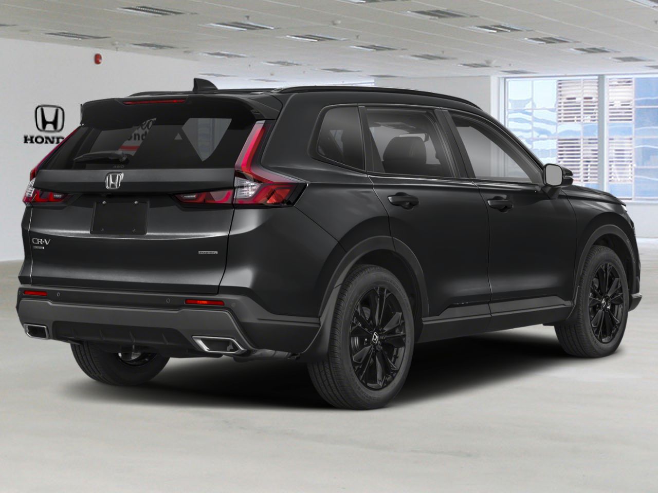 Honda CR-V hybride Touring Traction Int&eacute;grale 2026 Noir Gatineau - photo #2