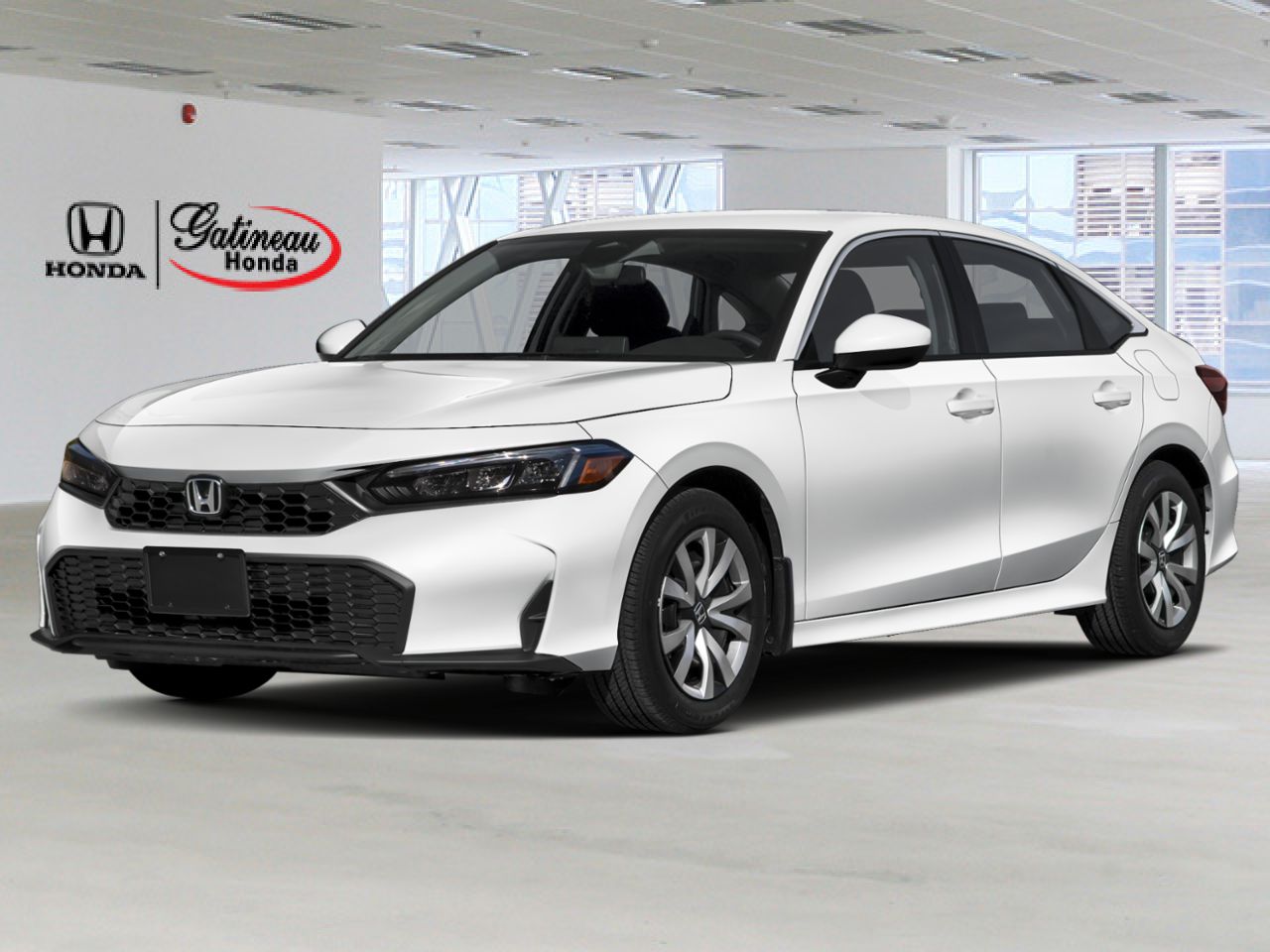 Honda Civic Berline LX CVT 2026 Blanc Gatineau - photo #0