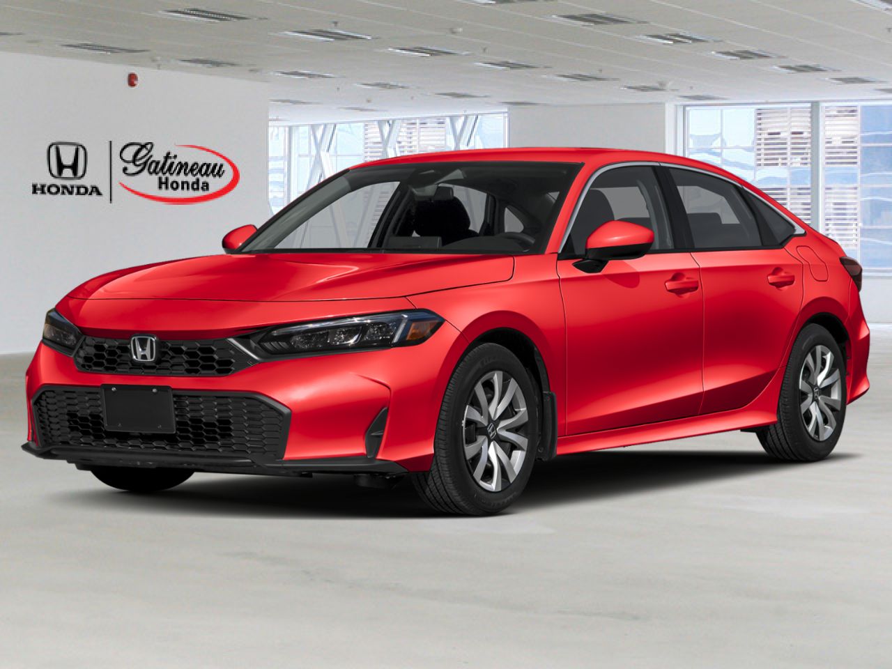 Honda Civic Berline LX CVT 2026 Rouge Gatineau - photo #0