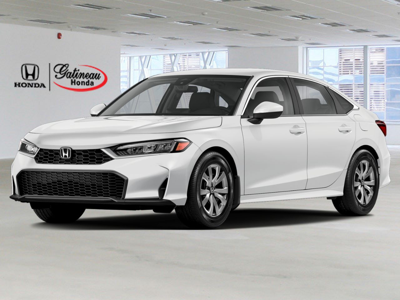 2026 Honda Civic Sedan White Gatineau - photo #0