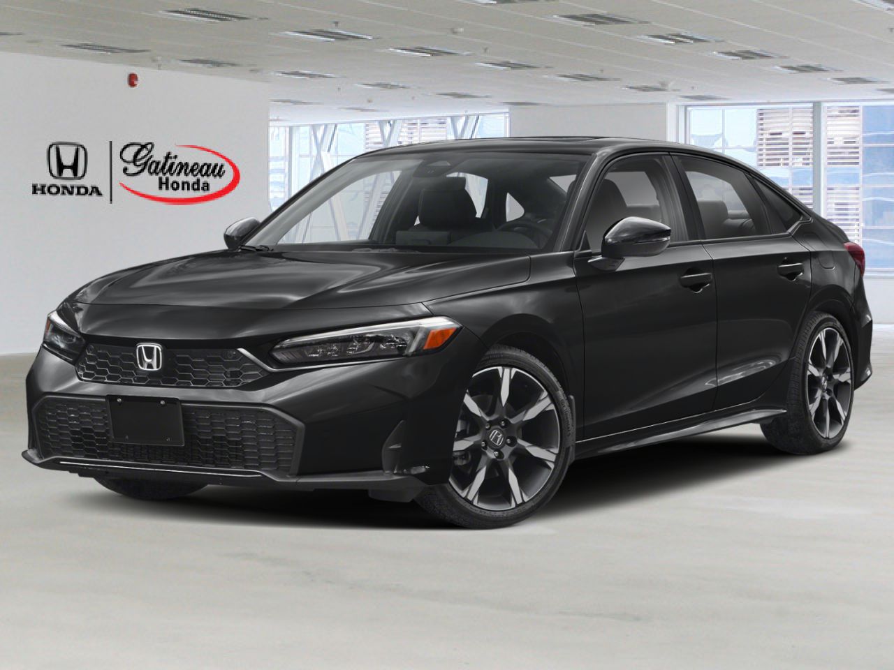 2026 Honda Civic hybride berline Sport Touring eCVT Black Gatineau - photo #0