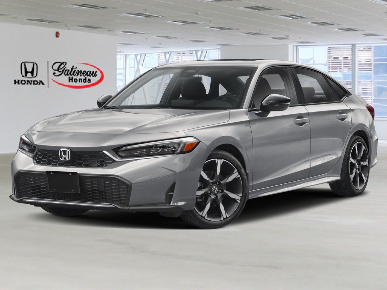 Honda Civic Sedan Hybrid 2026 Gris Gatineau - photo #0