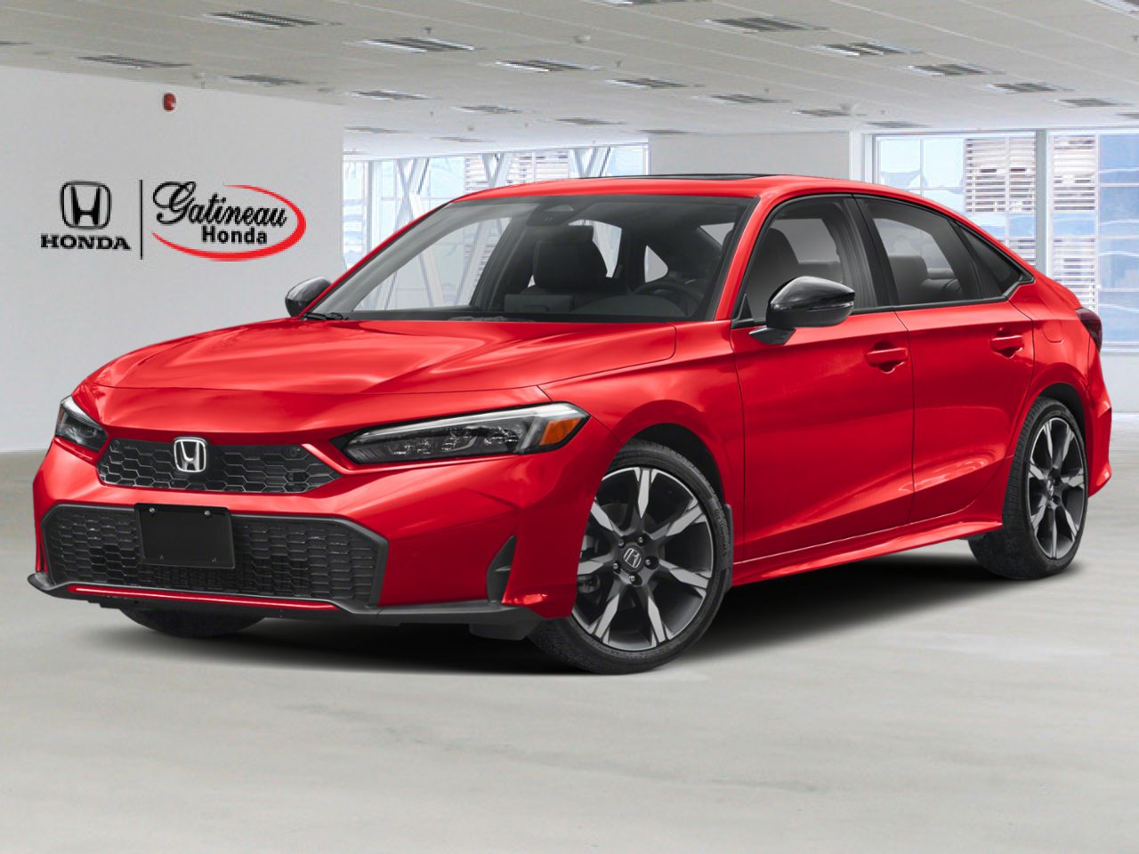 Honda Civic hybride berline Sport Touring eCVT 2026 Rouge Gatineau - photo #0