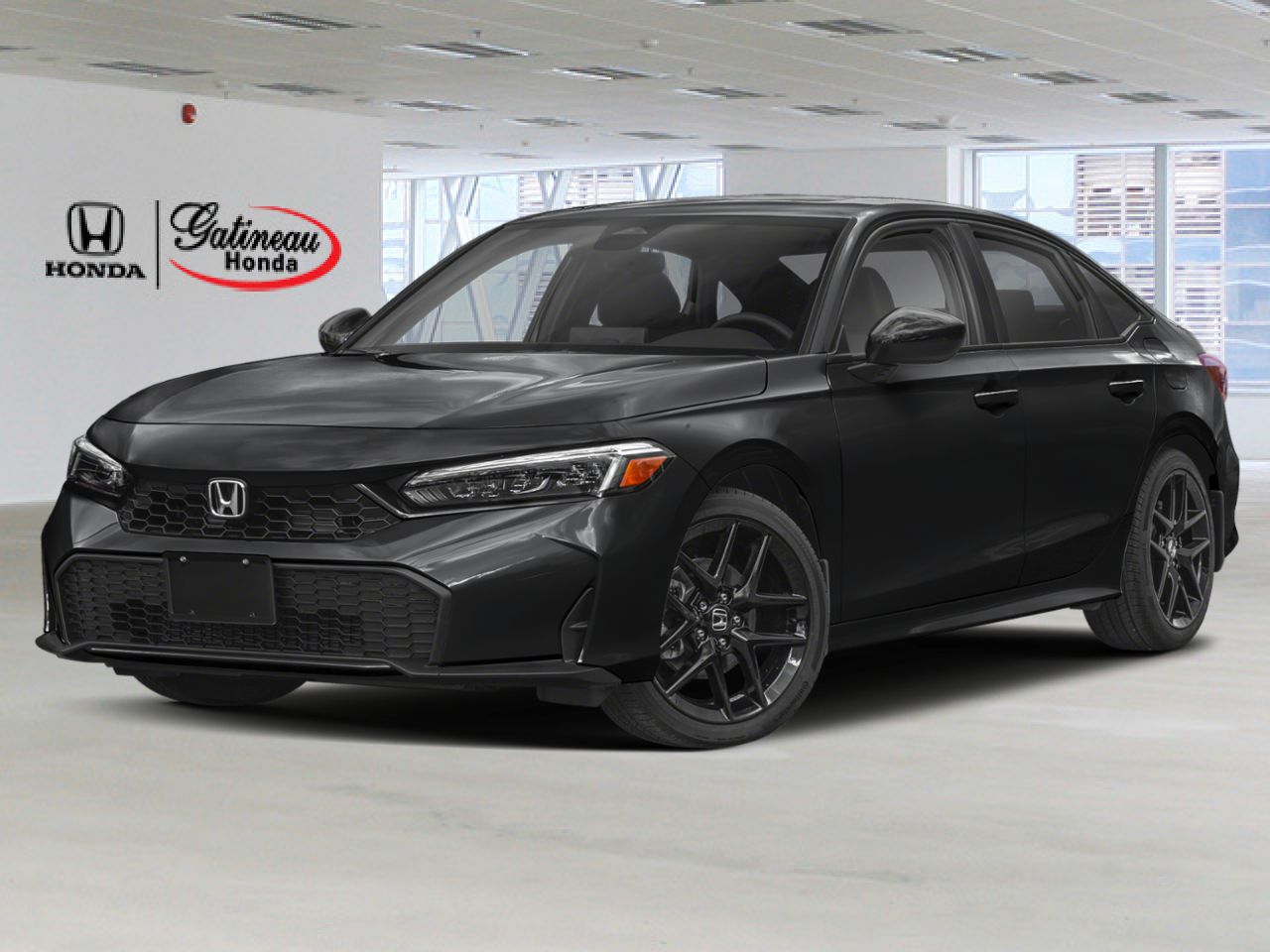 2026 Honda Civic hybride berline Sport eCVT Black Gatineau - photo #0