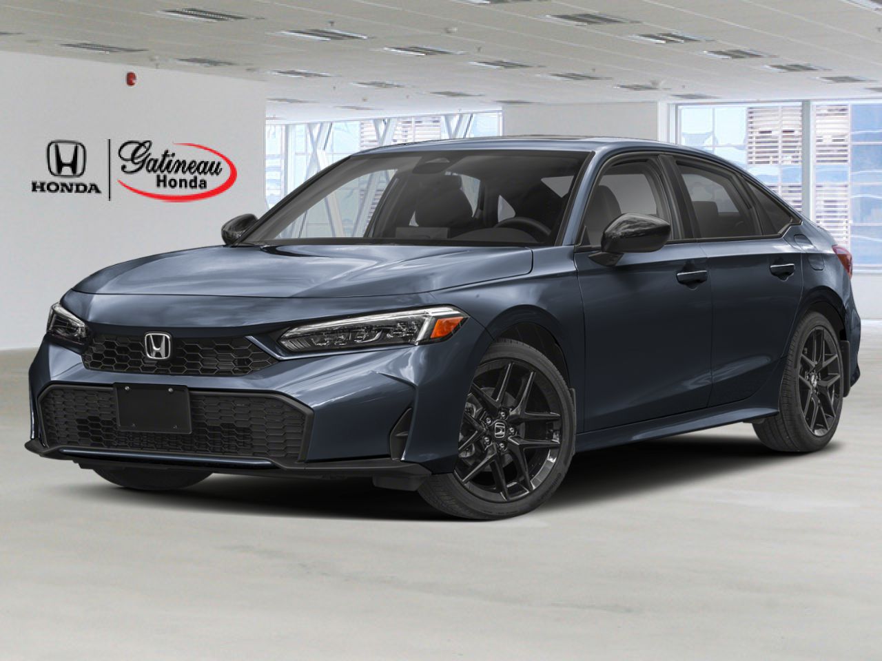 2026 Honda Civic hybride berline Sport eCVT GRIS M&Eacute;T&Eacute;ORITE M&Eacute;TALLIS&Eacute;(NH-904M)-GRIS Gatineau - photo #0