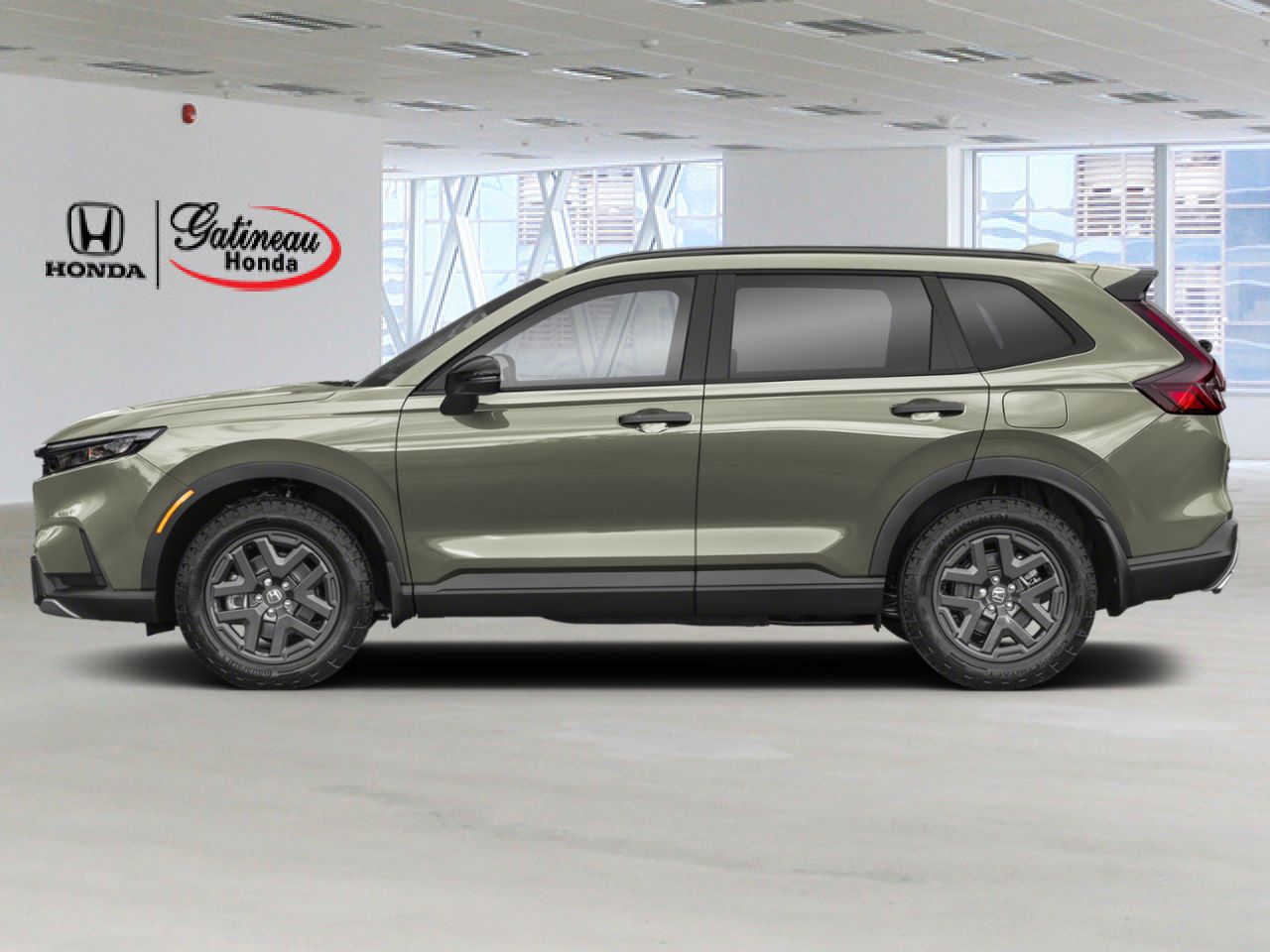 Honda CR-V hybride TrailSport TI 2026 Vert Gatineau - photo #1
