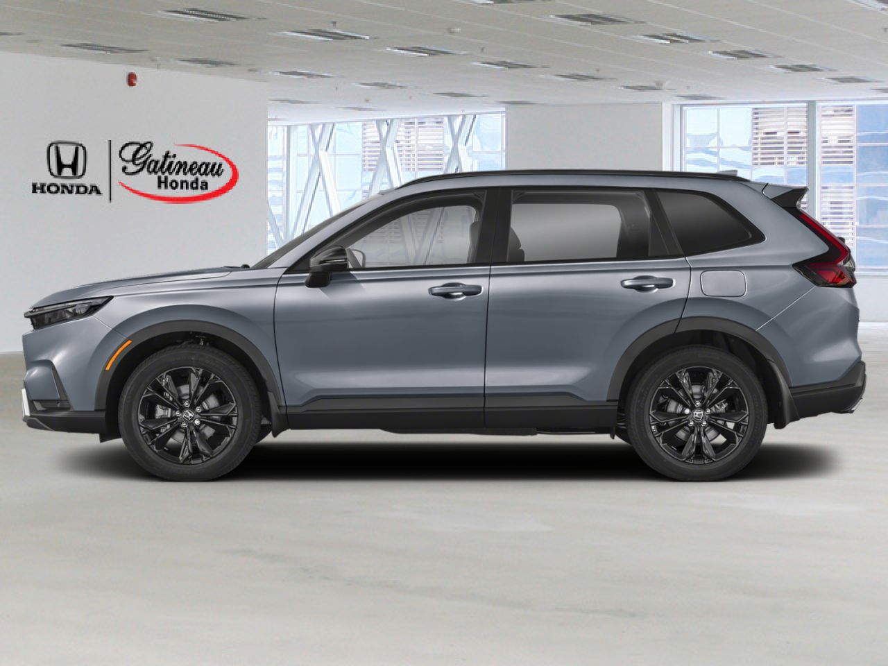 Honda CR-V hybride Touring Traction Int&eacute;grale 2026 Gris Gatineau - photo #2