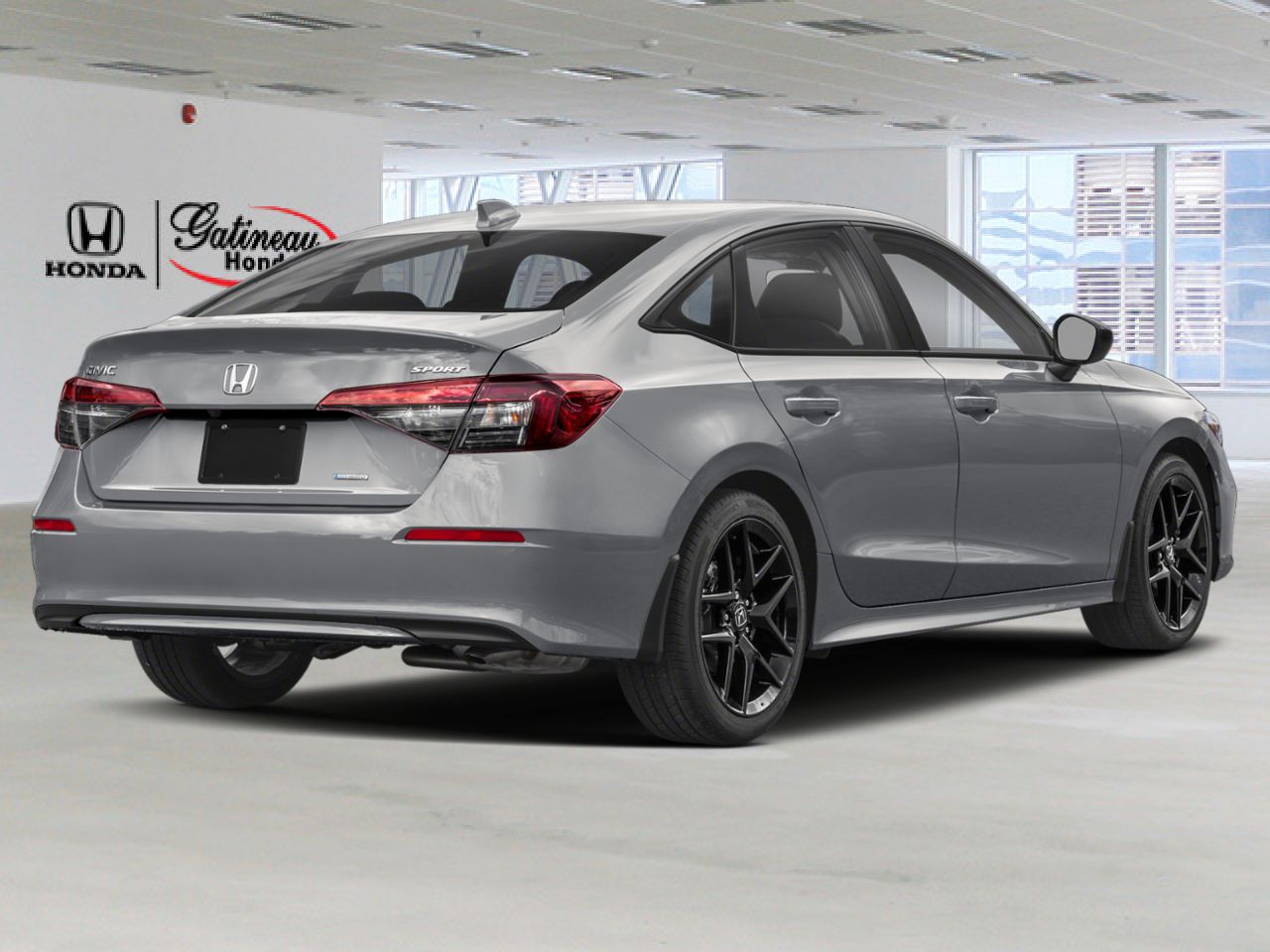 2026 Honda Civic Sedan Hybrid Grey Gatineau - photo #1