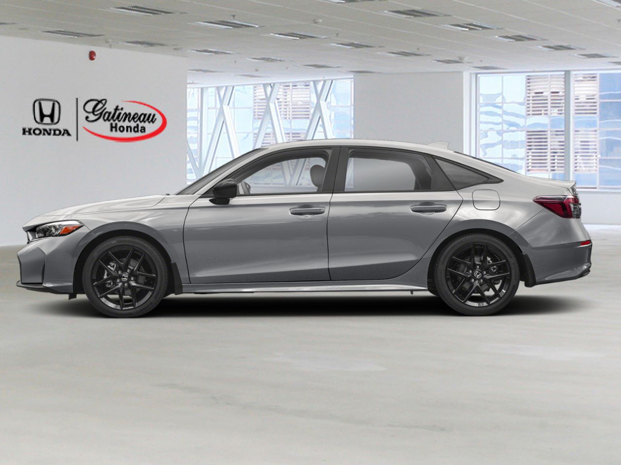 2026 Honda Civic Sedan Hybrid Grey Gatineau - photo #2