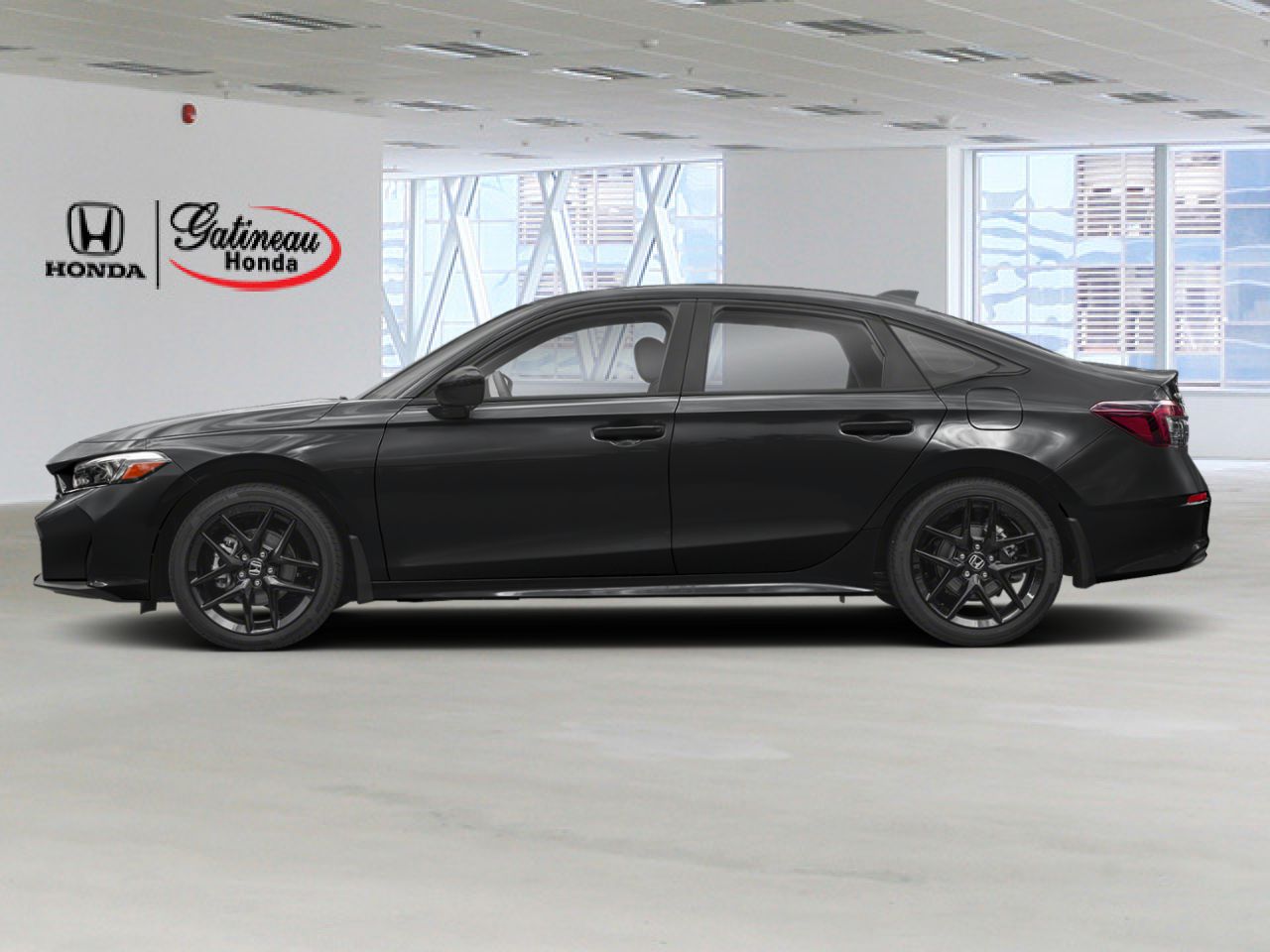 2026 Honda Civic hybride berline Sport eCVT Black Gatineau - photo #2