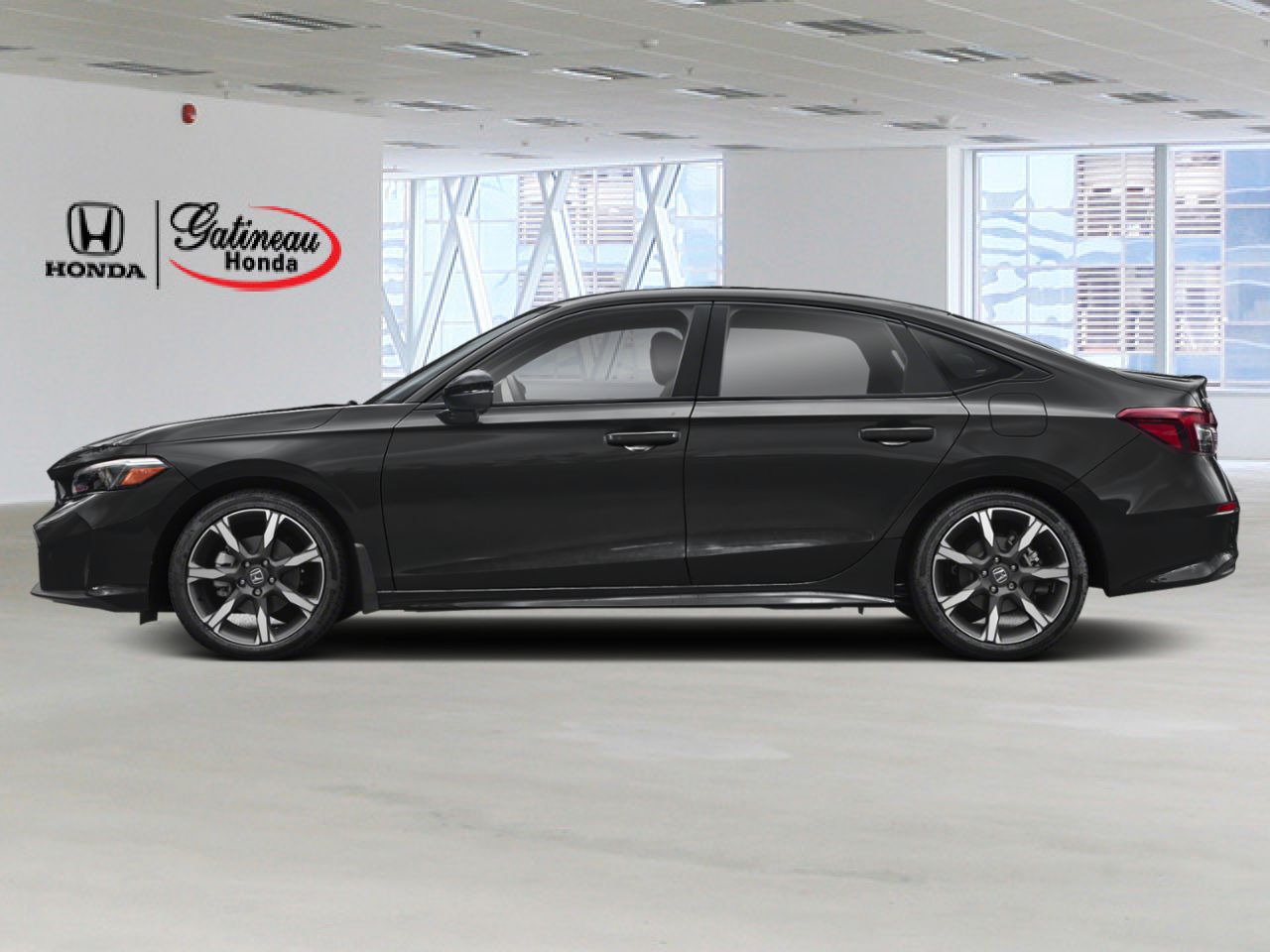 2026 Honda Civic hybride berline Sport Touring eCVT Black Gatineau - photo #2