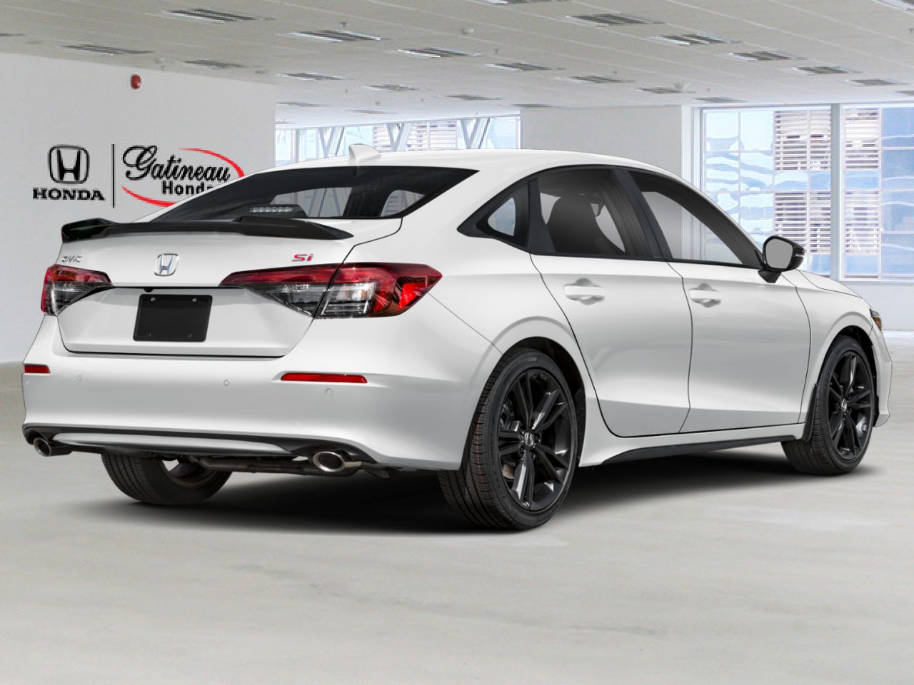 Honda Civic Si berline Manuelle 2026 Blanc Gatineau - photo #2