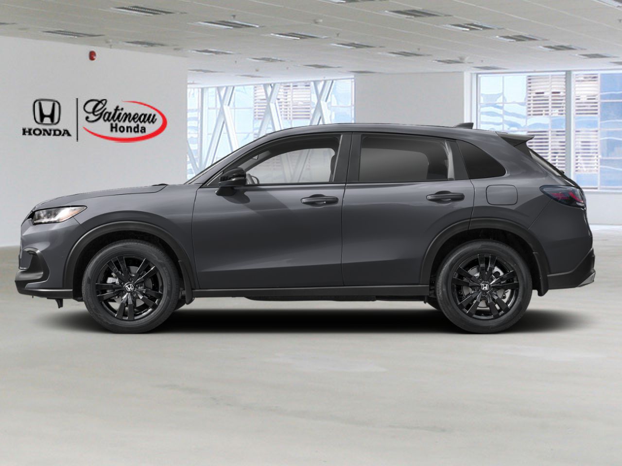 2027 Honda HR-V Sport Traction Int&eacute;grale ACIER MODERNE M&Eacute;TALLIS&Eacute;(NH-797M)-NOIR Gatineau - photo #2