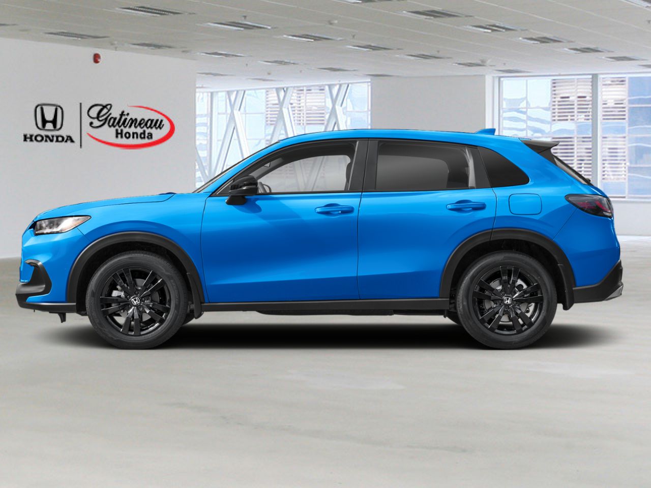 Honda HR-V Sport Traction Int&eacute;grale 2027 BLEU COMP&Eacute;TITION NACR&Eacute;(B-637P)-NOIR Gatineau - photo #2