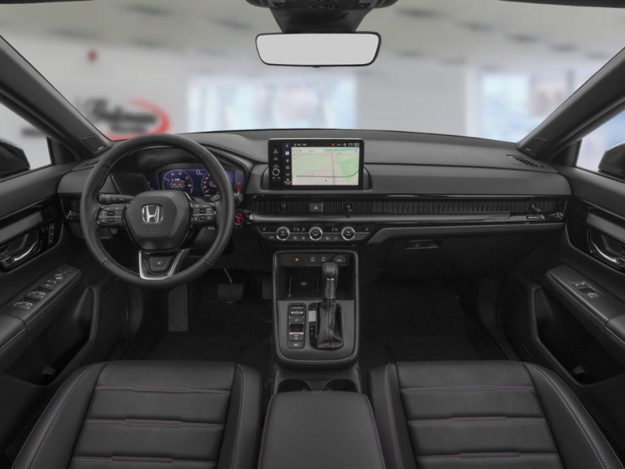 Honda CR-V hybride Touring Traction Int&eacute;grale 2026 Noir Gatineau - photo #8