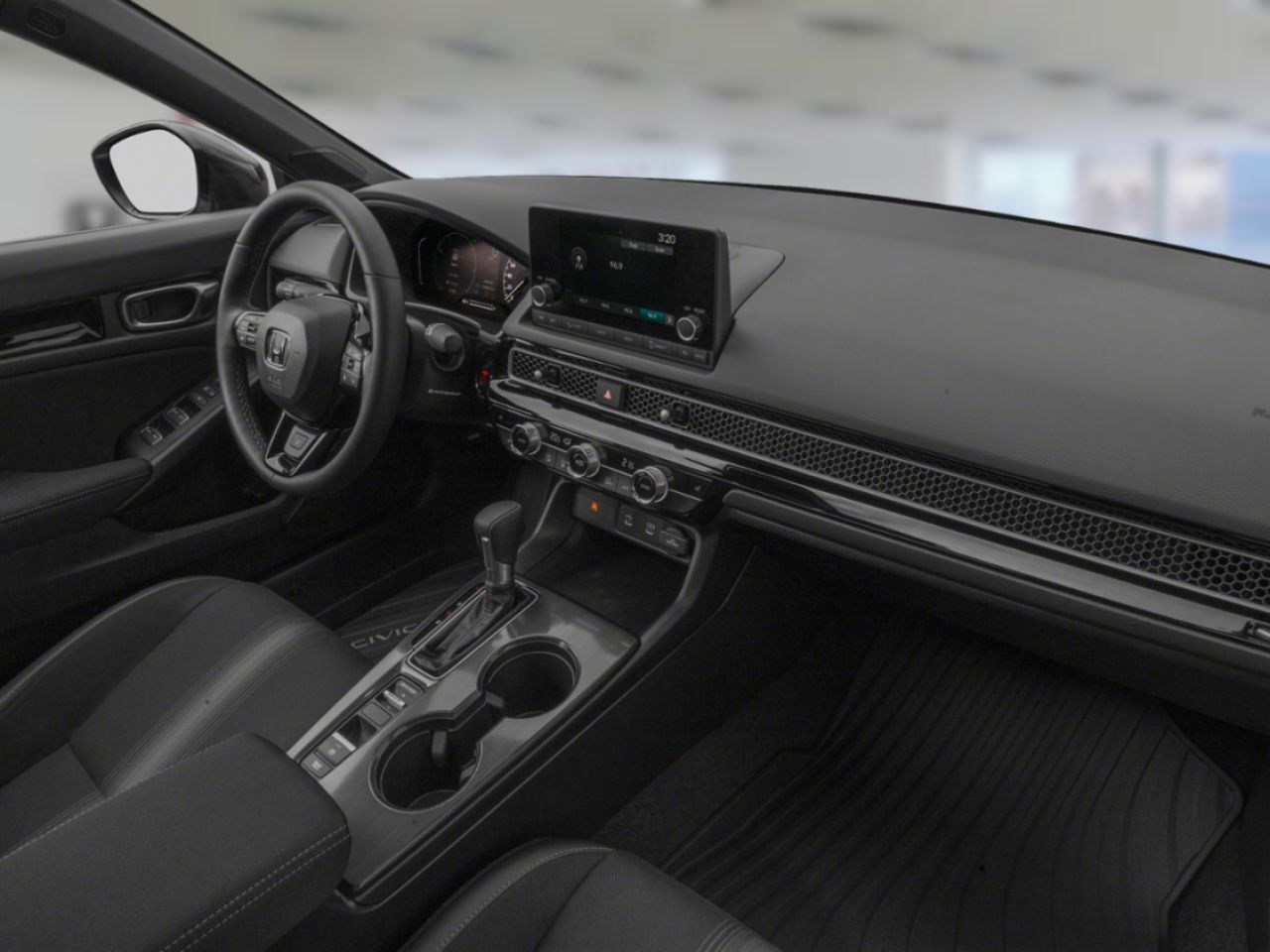 2026 Honda Civic Sedan Hybrid Grey Gatineau - photo #11