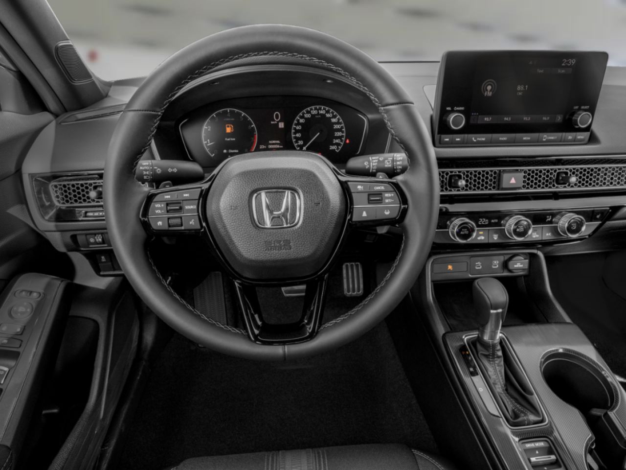 Honda Civic Hayon Sport CVT 2026 Noir Gatineau - photo #11