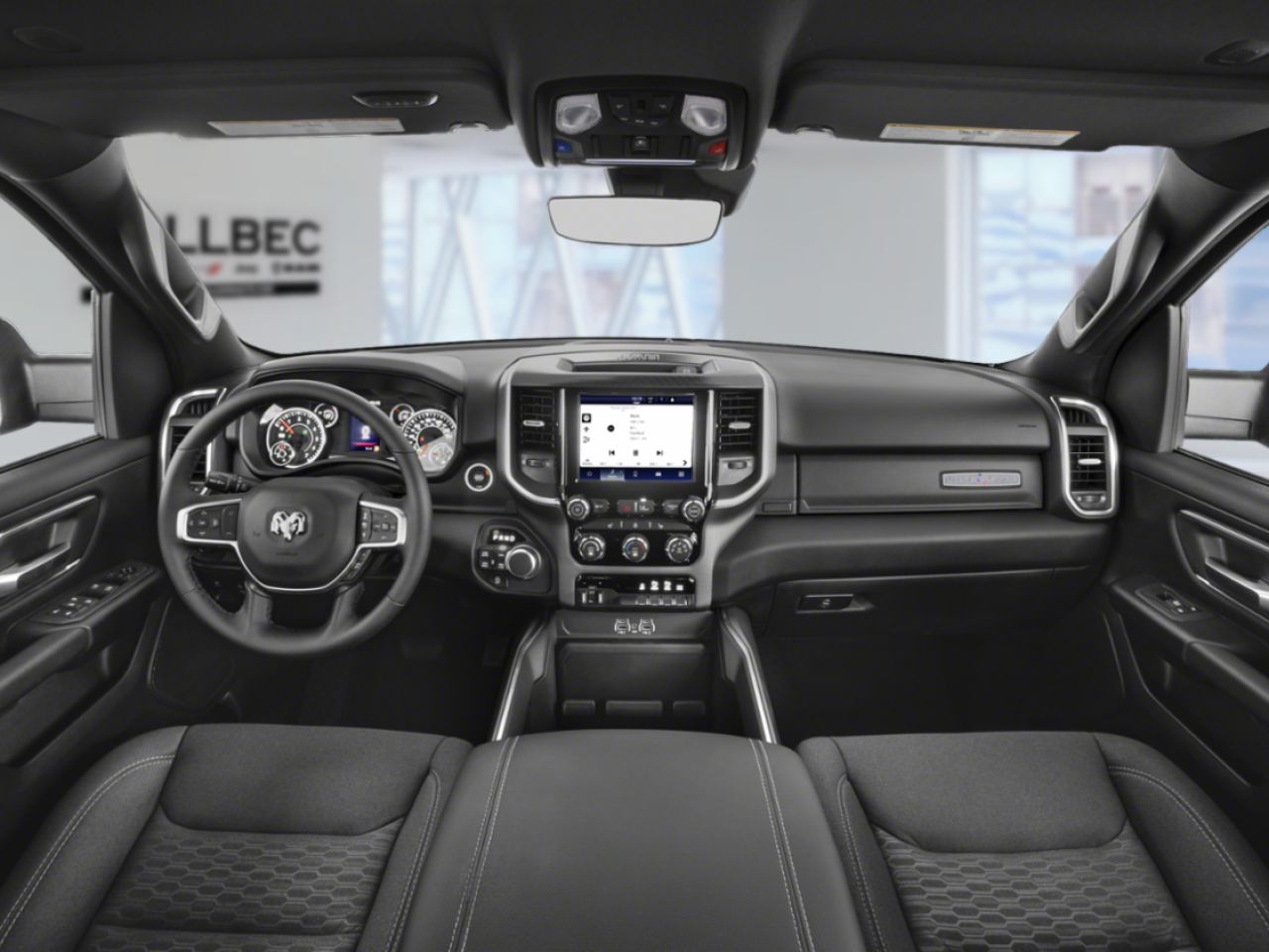 2025 RAM 1500 251400 | Big Horn cabine d'équipe 4x4 caisse de 5 pi 7 po Diamond Black Crystal Pearlcoat Gatineau - photo #8