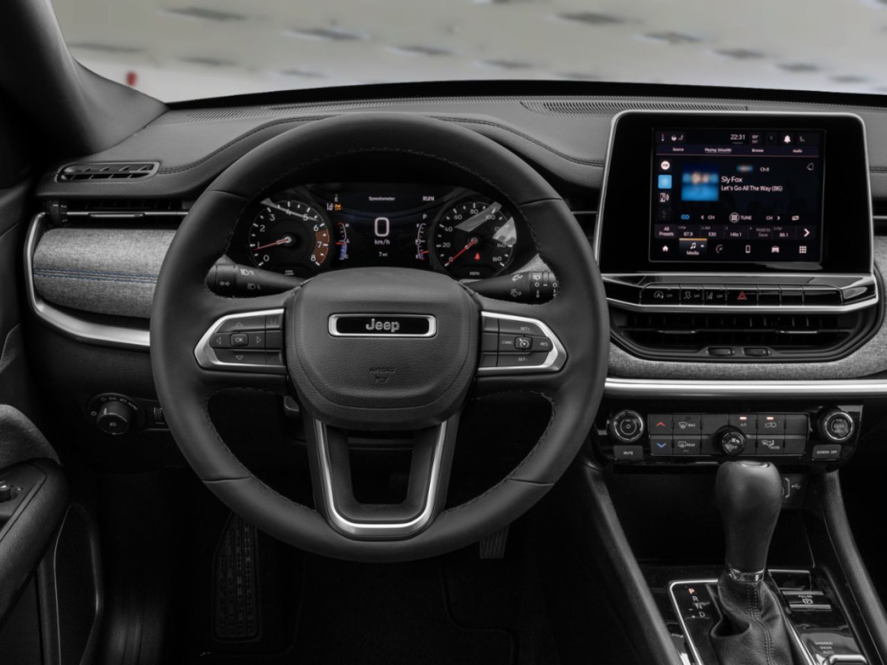 2025 JEEP Compass Diamond Black Crystal Pearl Gatineau - photo #8