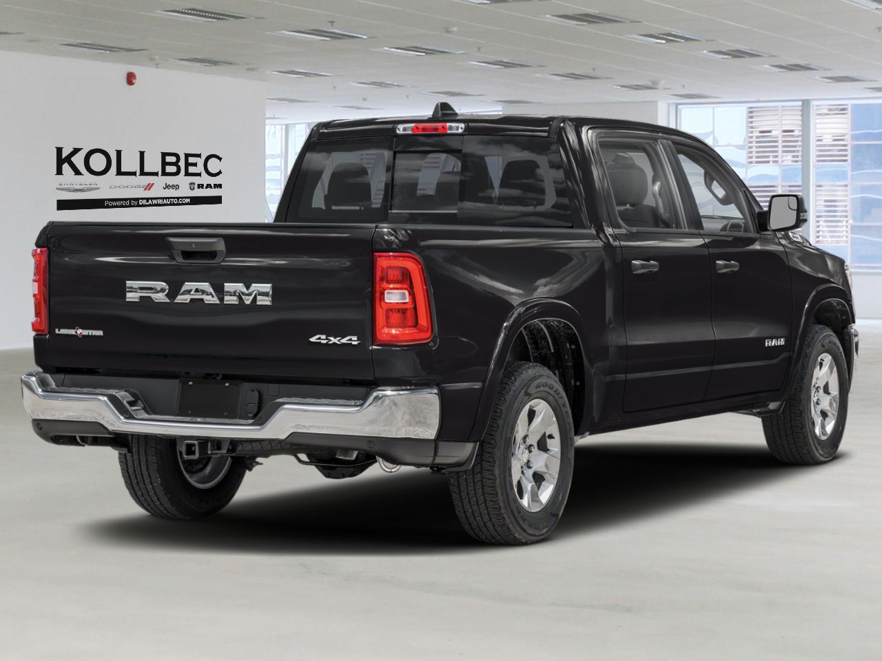 2025 RAM 1500 251400 | Big Horn cabine d'équipe 4x4 caisse de 5 pi 7 po Diamond Black Crystal Pearlcoat Gatineau - photo #1