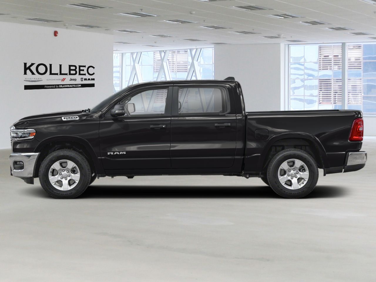 2025 RAM 1500 251400 | Big Horn cabine d'équipe 4x4 caisse de 5 pi 7 po Diamond Black Crystal Pearlcoat Gatineau - photo #2