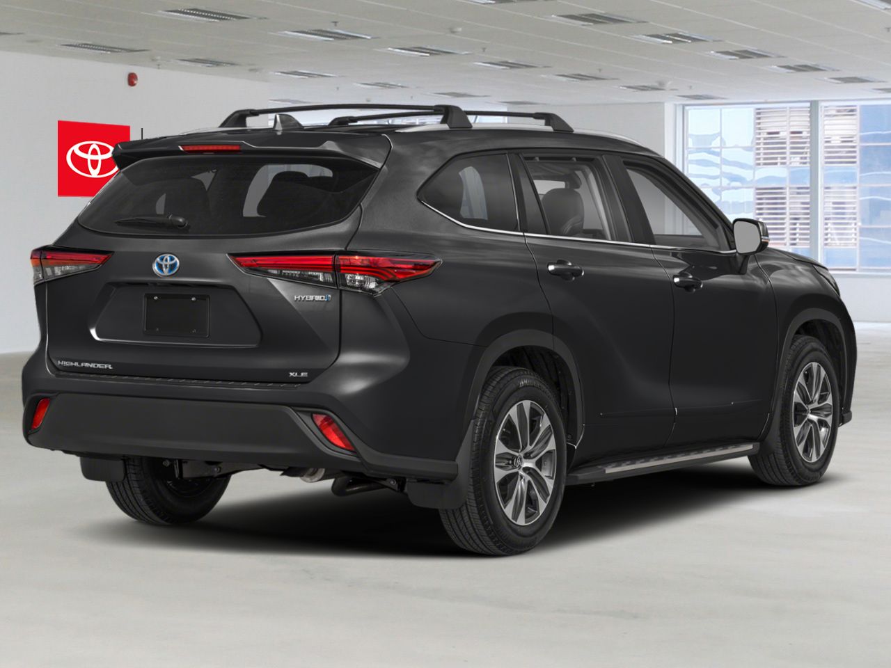 2026 TOYOTA Highlander 99813 | XLE HYBRIDE Midnight Black Metallic Qu&eacute;bec - photo #2