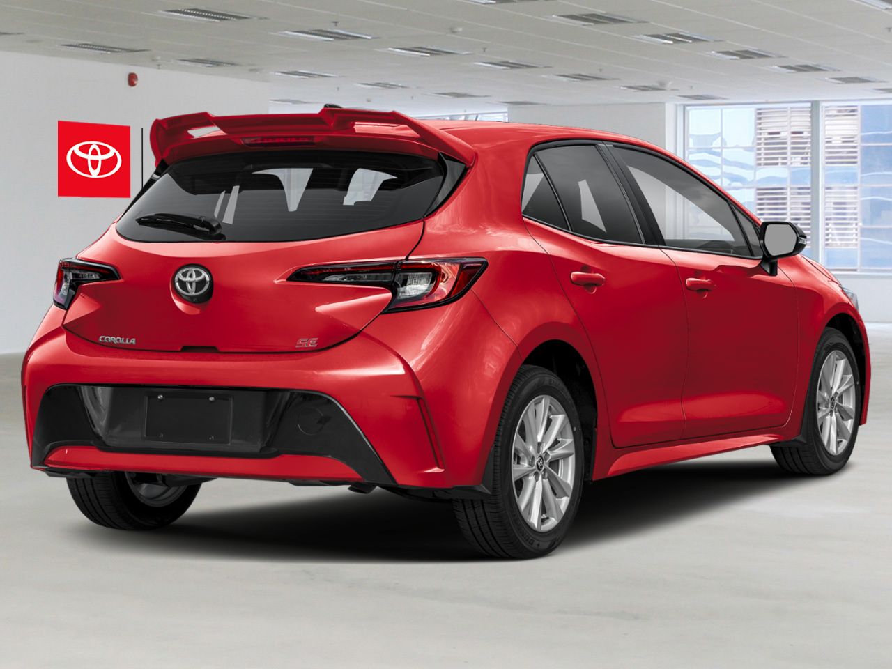2026 TOYOTA Corolla Hatchback 99461 | BASE Finish Line Red Qu&eacute;bec - photo #1