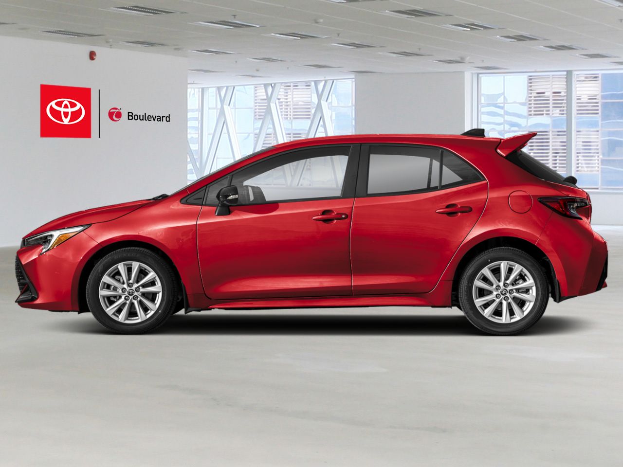 2026 TOYOTA Corolla Hatchback 99461 | BASE Finish Line Red Qu&eacute;bec - photo #2