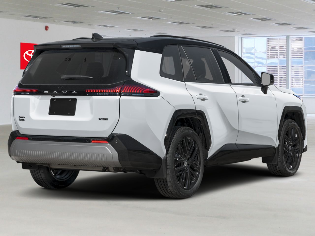 TOYOTA RAV4 99857 | XSE 2026 Frisson glac&eacute; nacr&eacute; avec toit noir Qu&eacute;bec - photo #2