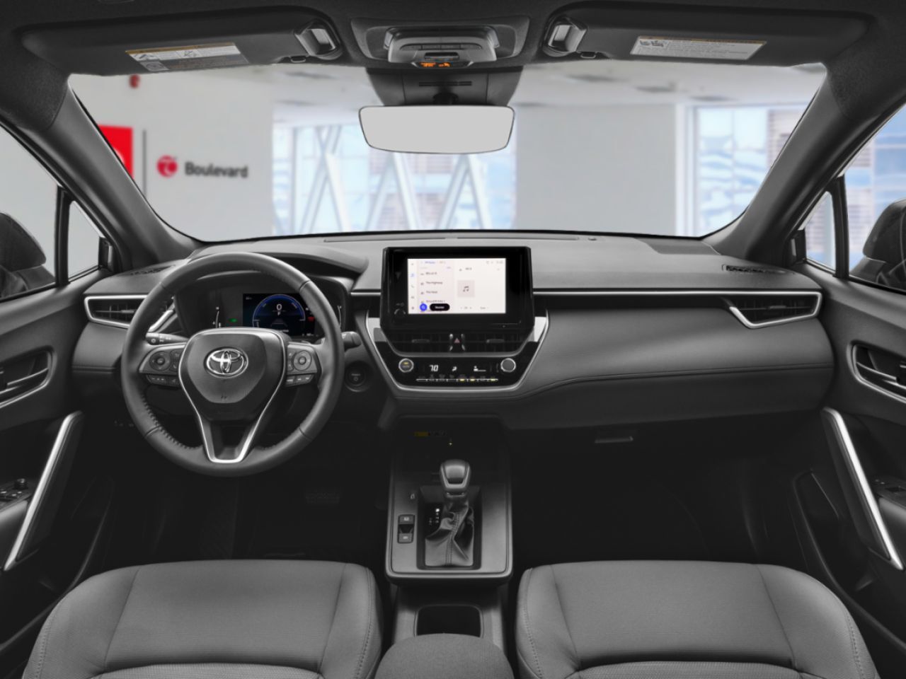 2026 TOYOTA Corolla Cross 99760 | HYBRIDE SE Sonic Silver Metallic w/Black Roof Qu&eacute;bec - photo #7