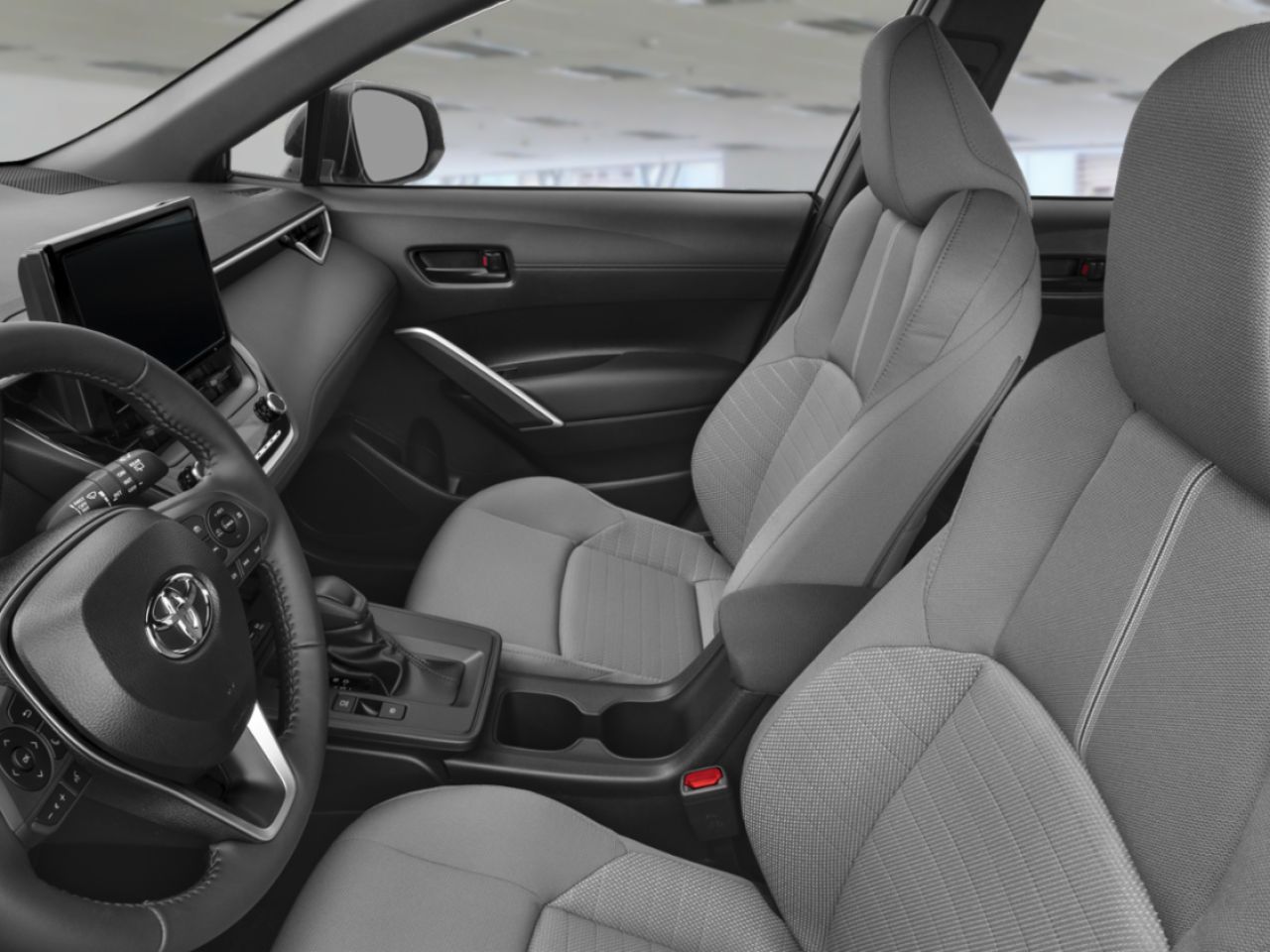 2026 TOYOTA Corolla Cross 99760 | HYBRIDE SE Sonic Silver Metallic w/Black Roof Qu&eacute;bec - photo #6