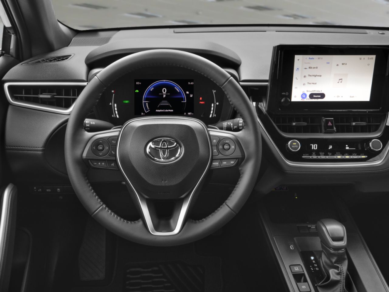 2026 TOYOTA Corolla Cross 99760 | HYBRIDE SE Sonic Silver Metallic w/Black Roof Qu&eacute;bec - photo #9