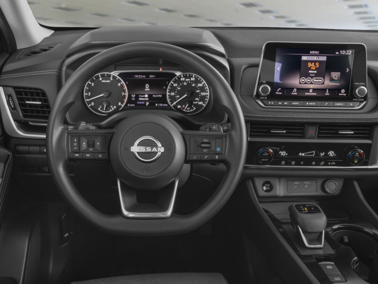 Nissan Rogue 2026 Blanc Everest nacré triple couche Saint-Basile-le-Grand - photo #6