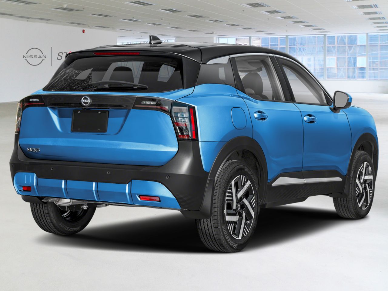 Nissan Kicks 2026 Bleu glacial arctique/Noir intense Saint-Basile-le-Grand - photo #1