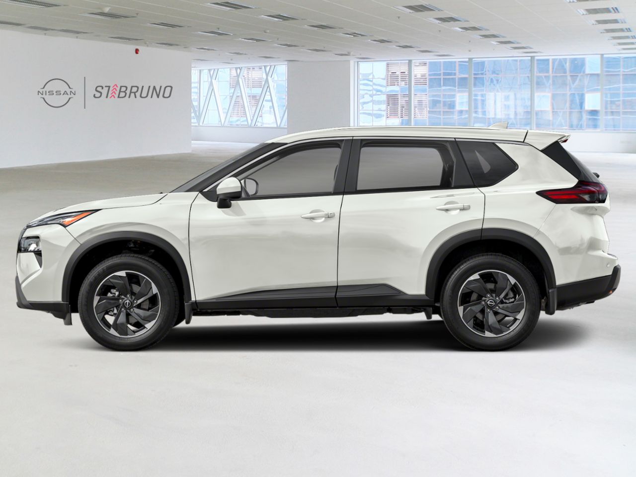 Nissan Rogue 2026 Blanc Everest nacré triple couche Saint-Basile-le-Grand - photo #1