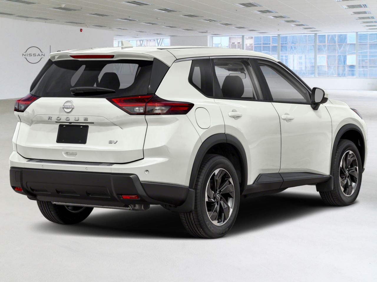 Nissan Rogue 2026 Blanc Everest nacré triple couche Saint-Basile-le-Grand - photo #2