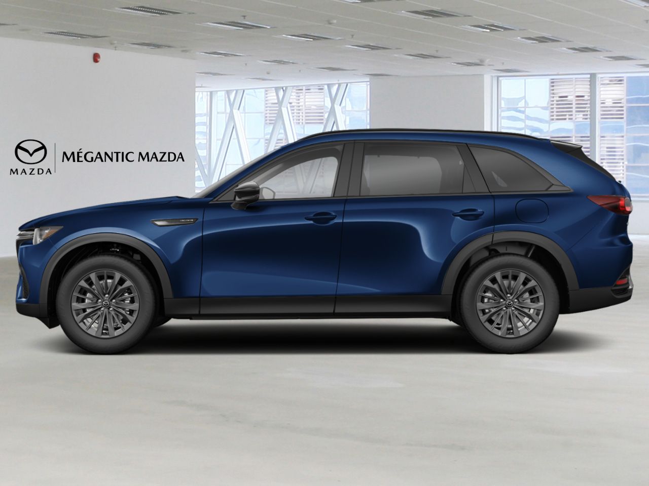 2026 Mazda CX-70 MHEV Deep Crystal Blue Mica Lac M&eacute;gantic - photo #1