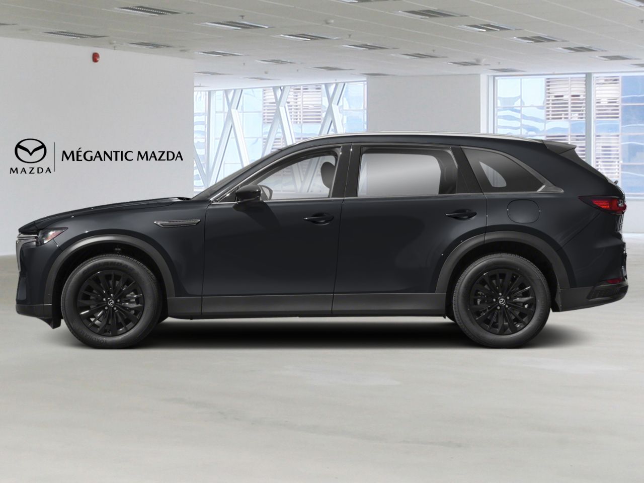 Mazda CX-90 hybride l&eacute;ger 2026 Noir de jais mica Lac M&eacute;gantic - photo #2