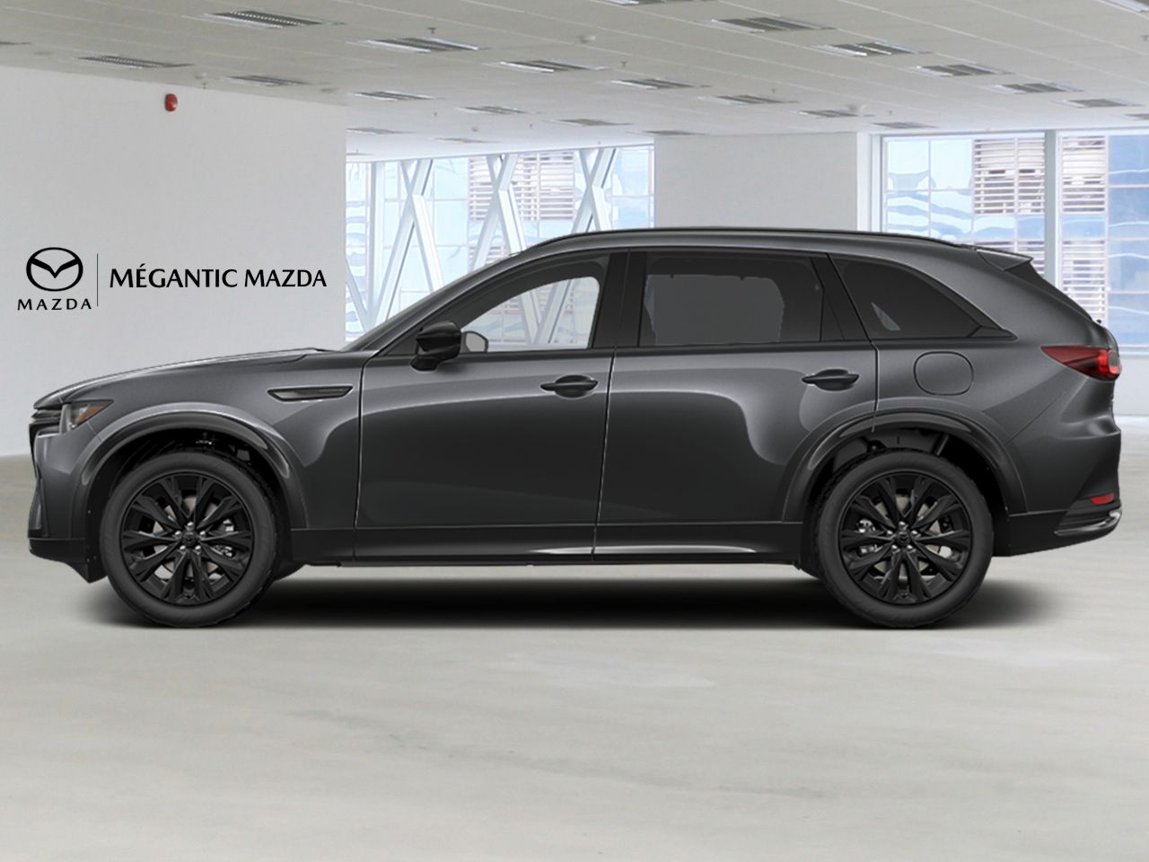 MAZDA CX-90 hybride l&eacute;ger 2026 Gris m&eacute;canique m&eacute;tallis&eacute; Lac M&eacute;gantic - photo #1