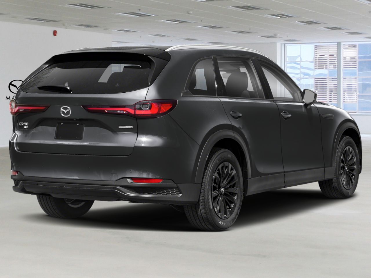 2026 Mazda CX-90 MHEV Machine Grey Metallic Lac M&eacute;gantic - photo #1