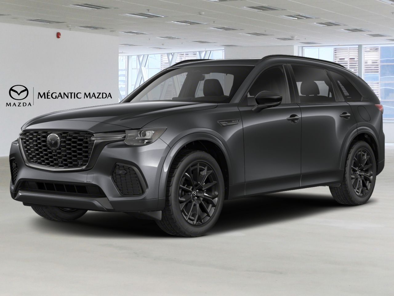 MAZDA CX-70 hybride l&eacute;ger 2026 Gris m&eacute;canique m&eacute;tallis&eacute; Lac M&eacute;gantic - photo #0