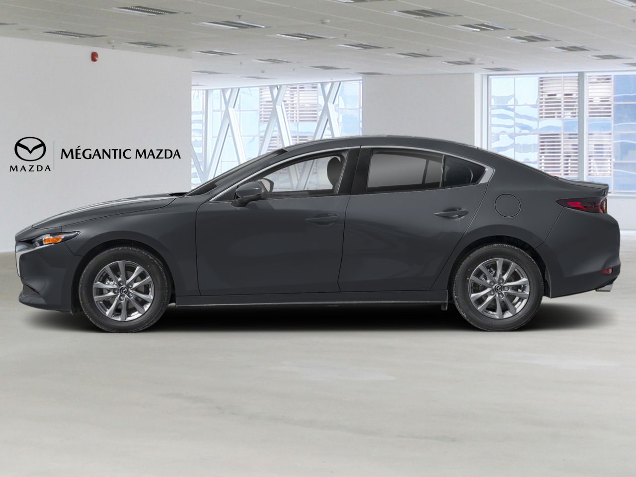 Mazda Mazda3 2026 Noir de jais mica Lac M&eacute;gantic - photo #2